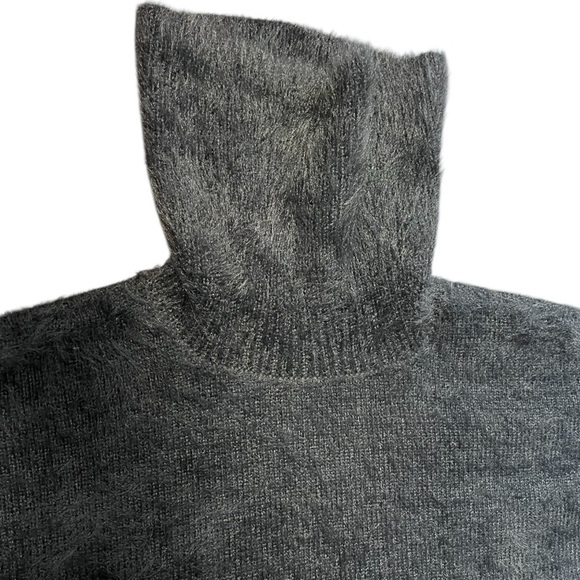 Sanctuary Women's High Neck Fuzzy Sweater Size L - Picture 8 of 15